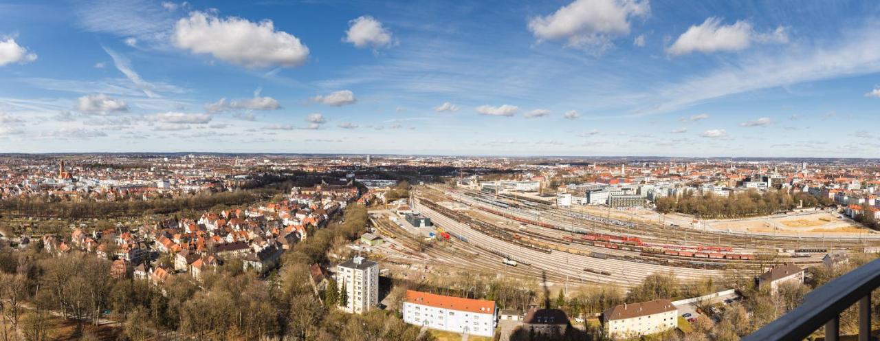 Bright - Fantastic Views - Augsburg Center - Luxury - Congress Apartment Luaran gambar